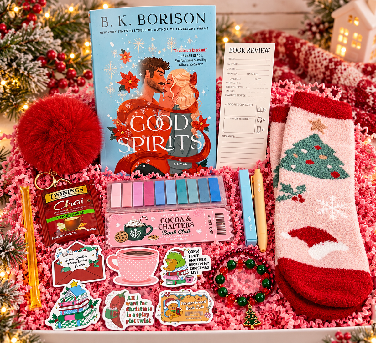 Book Box 🎄 Good Spirits by B. K. Borison