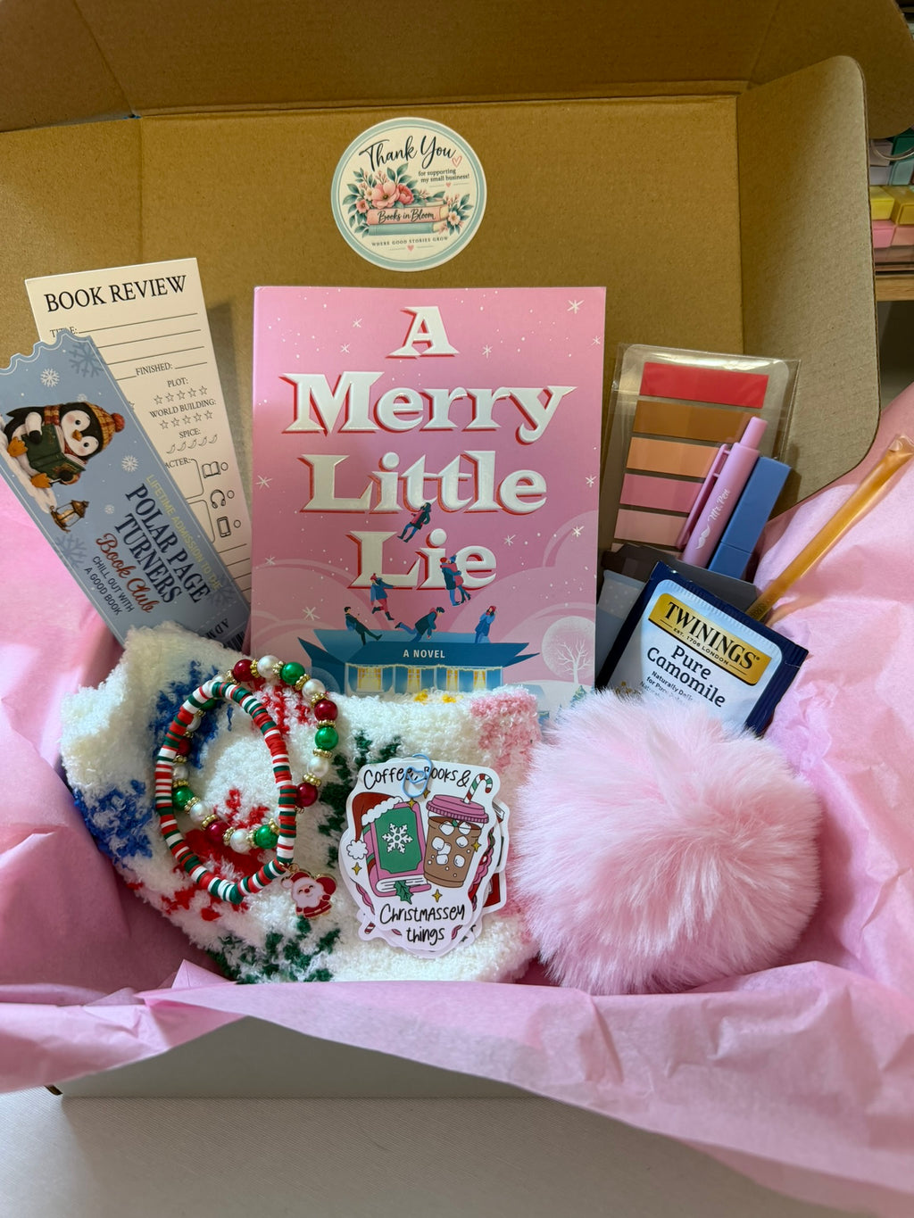 Book Box 🎄 A Merry Little Lie by Sarah Morgan