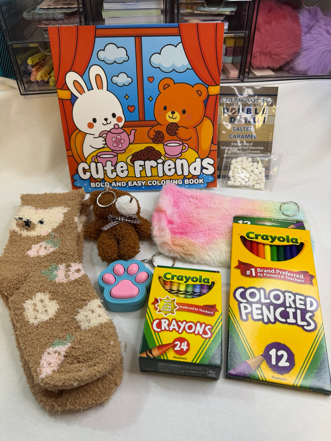 Coloring Book Box 🐰 Cute Friends
