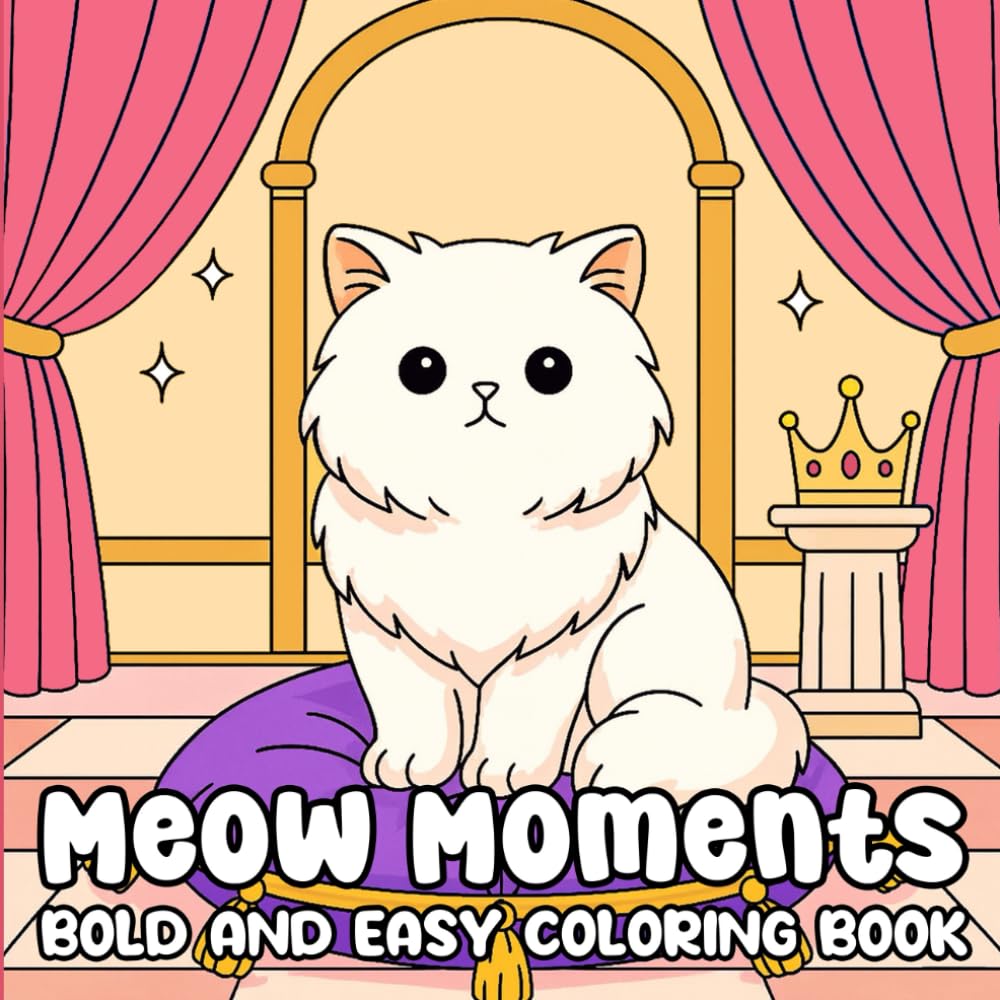 Coloring Book Box 🐱 Meow Moments