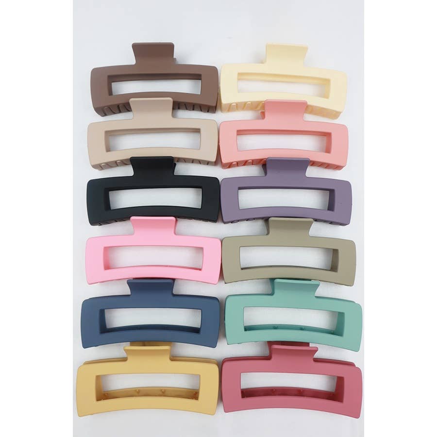 Box Add-On 🌸 Jumbo Matte Hair Claw Clip (1 Clip)