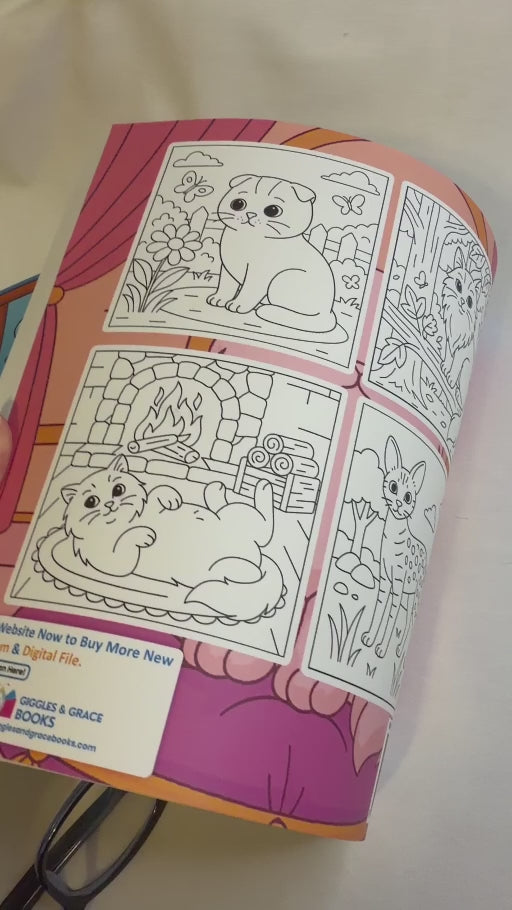 Coloring Book Box 🐱 Meow Moments