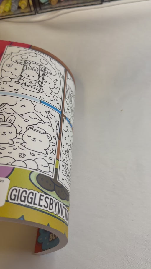 Coloring Book Box 🐰 Cute Friends